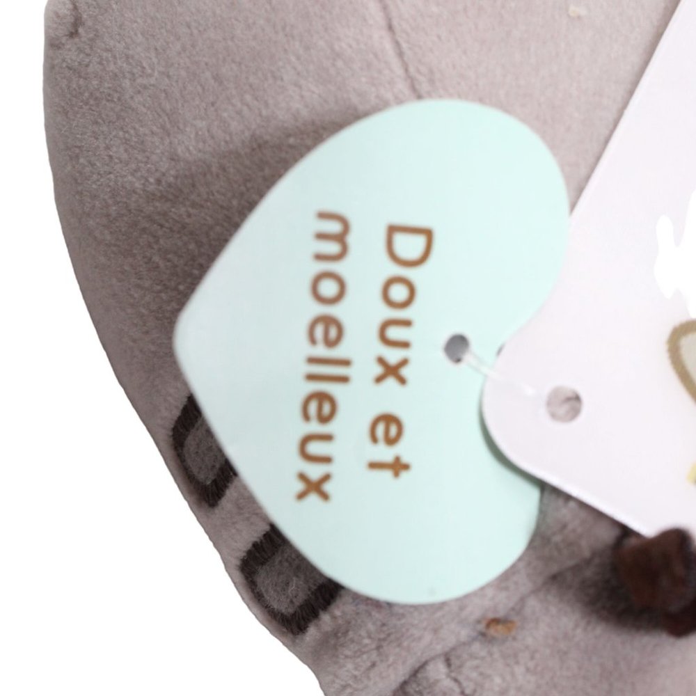 Pusheen Gund Squisheen Sitting Gray Plush 6 inches Pusheenicorn Keyring Lot Of 2 - Picture 10 of 16